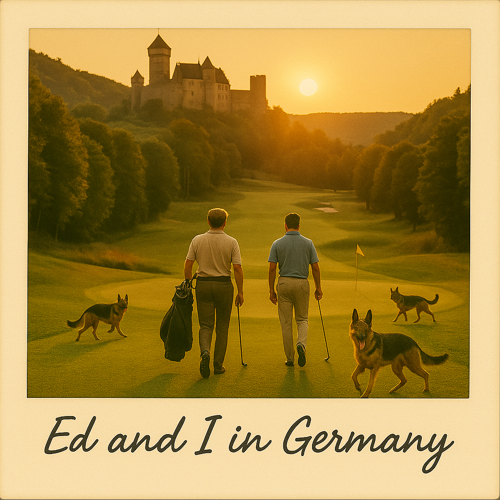 Ed and I in Germany